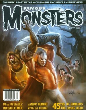 Famous Monsters of Filmland # 270 magazine back issue Famous Monsters of Filmland magizine back copy 