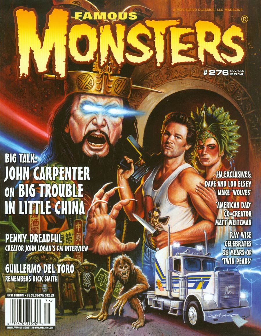 Famous Monsters of Filmland # 276 magazine back issue Famous Monsters of Filmland magizine back copy 