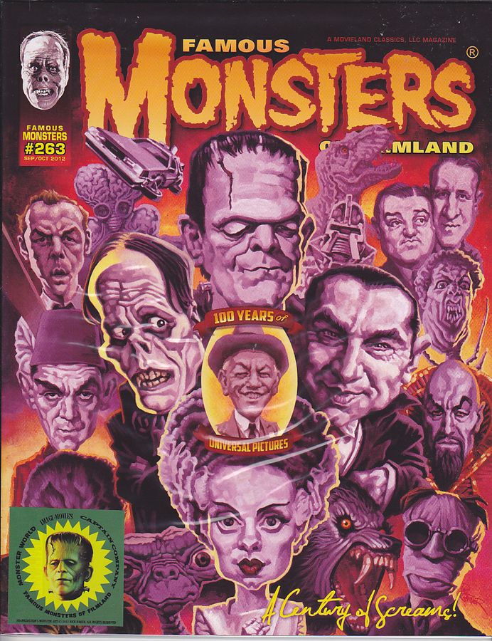 Famous Monsters of Filmland # 278 magazine back issue Famous Monsters of Filmland magizine back copy 