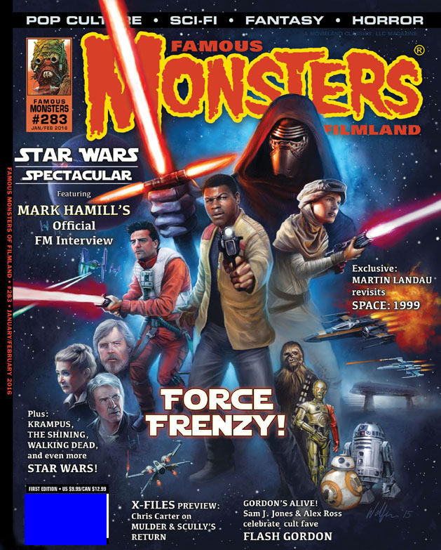Famous Monsters of Filmland # 283 magazine back issue Famous Monsters of Filmland magizine back copy 