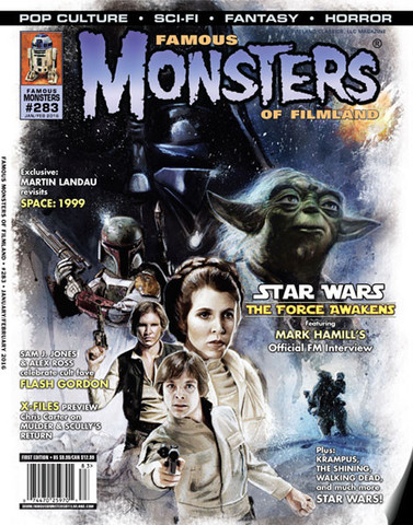 Famous Monsters of Filmland # 283 - Alternate Cover magazine back issue Famous Monsters of Filmland magizine back copy 