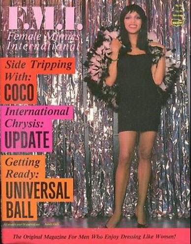 Female Mimics International Vol. 19 # 3 magazine back issue Female Mimics International magizine back copy 