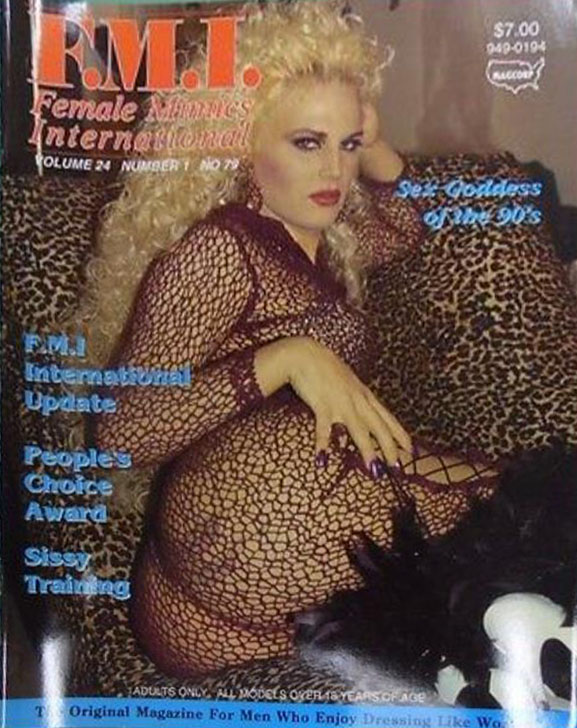 Female Mimics International Vol. 24 # 7 magazine back issue Female Mimics International magizine back copy 