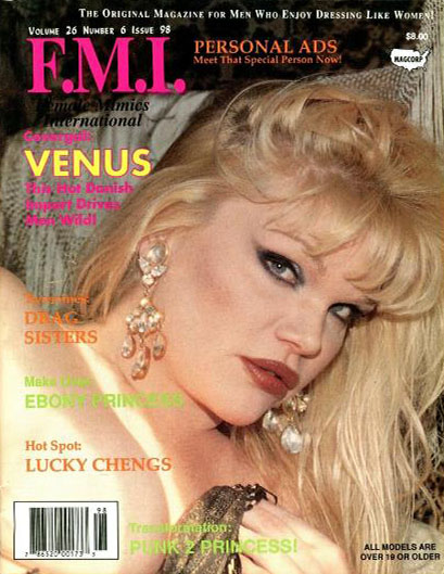 Female Mimics International Vol. 26 # 6 magazine back issue Female Mimics International magizine back copy 