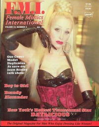 Female Mimics International Vol. 22 # 6 Magazine Back Copies Magizines Mags