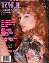 Female Mimics International Vol. 24 # 2 Magazine Back Copies Magizines Mags