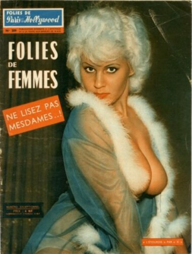 Folies de Paris et de Hollywood # 271 magazine back issue Folies de Paris et de Hollywood magizine back copy 
