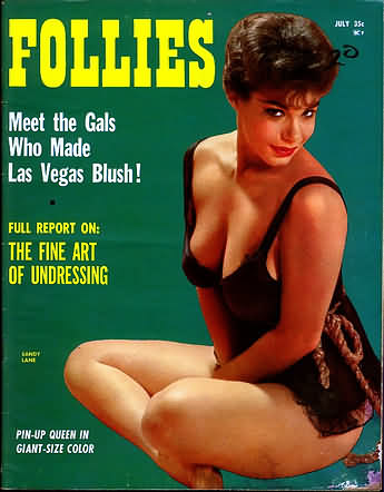 Follies July 1959 magazine back issue Follies magizine back copy Follies July 1959 Vintage Pin-Up Girls Adult Magazine Back Issue Beautiful Ornamental Naked Women. Meet The Gals Who Made Las Vegas Blush!.