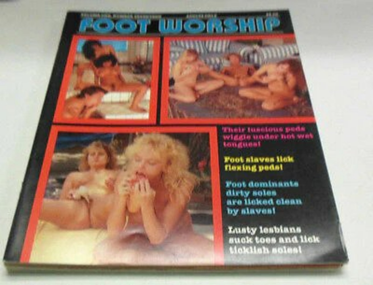 Foot Worship Vol. 1 # 17 magazine back issue Foot Worship magizine back copy 