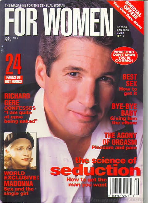 For Women Vol. 1 # 9 magazine back issue For Women magizine back copy 