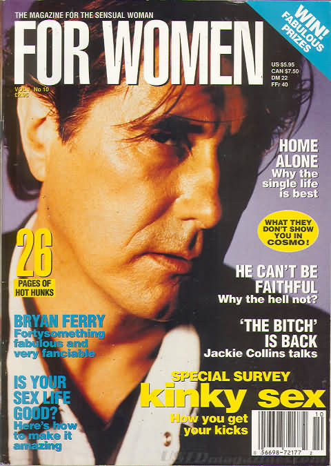For Women Vol. 1 # 10 magazine back issue For Women magizine back copy 