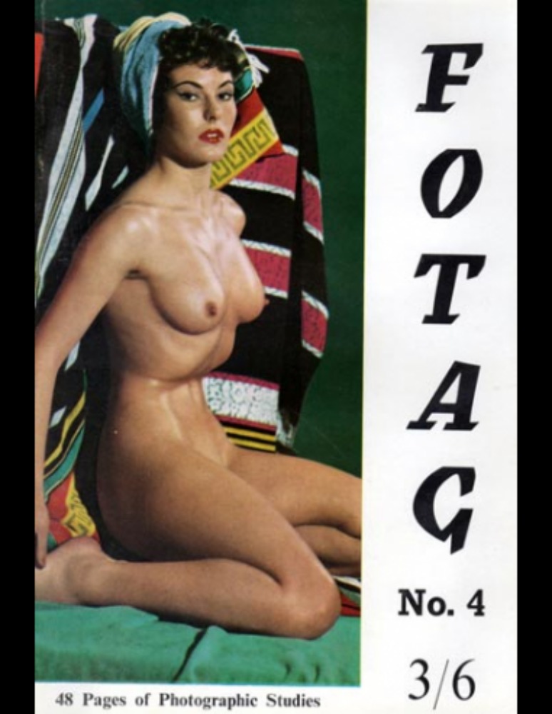 Fotag # 4 magazine back issue Fotag magizine back copy 