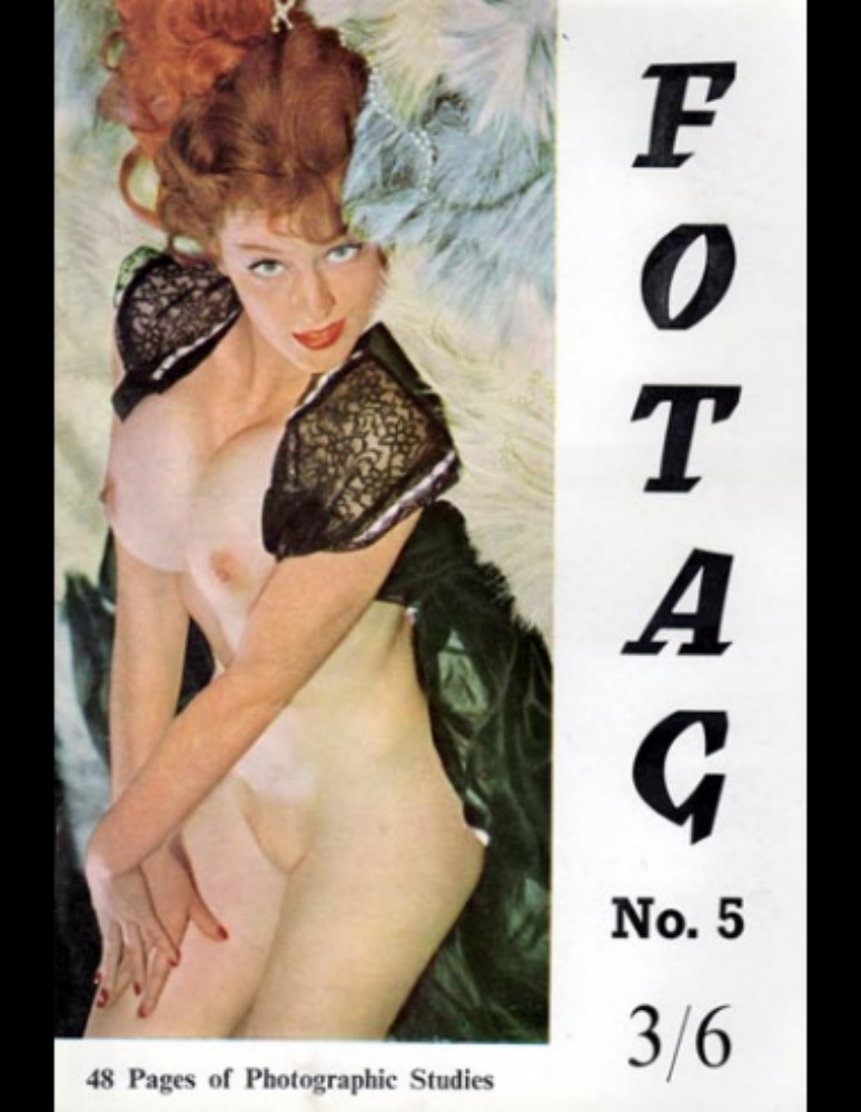 Fotag # 5 magazine back issue Fotag magizine back copy 