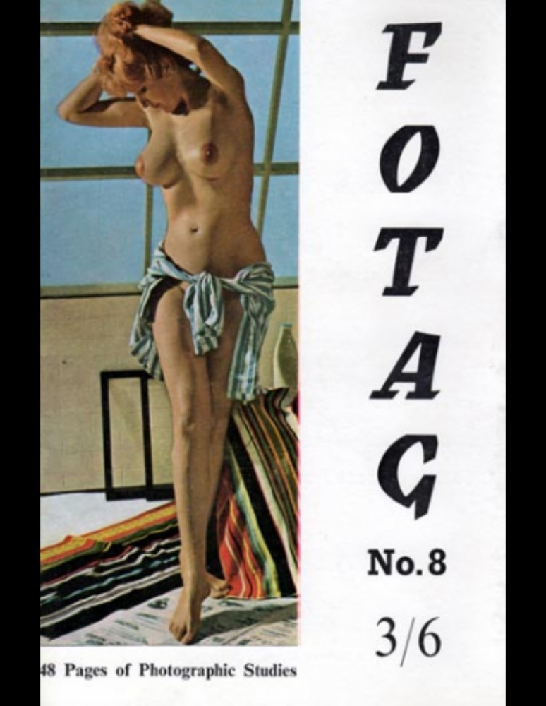 Fotag # 8 magazine back issue Fotag magizine back copy 