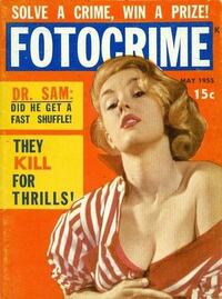 Fotocrime May 1955 magazine back issue