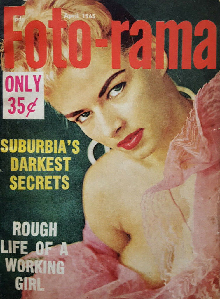 Foto-rama April 1965 magazine back issue Foto-rama magizine back copy 