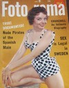 Foto-rama February 1956 magazine back issue cover image