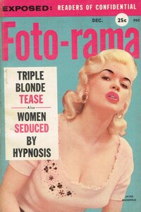 Foto-rama December 1956 magazine back issue cover image