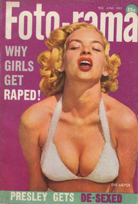 Foto-rama June 1957 magazine back issue cover image