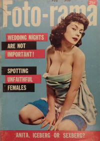 Foto-rama August 1957 Magazine Back Copies Magizines Mags