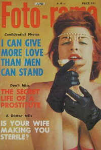 Foto-rama June 1964 Magazine Back Copies Magizines Mags