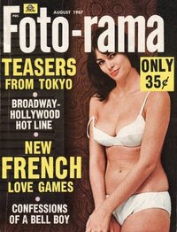 Foto-rama August 1967 magazine back issue