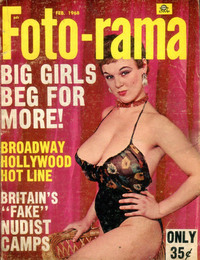 Foto-rama February 1968 magazine back issue cover image
