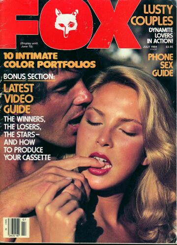 Fox July 1984 magazine back issue Fox magizine back copy 