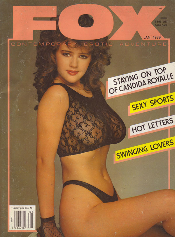 Fox January 1988 magazine back issue Fox magizine back copy Stay On Top, Sports, Letters, Lovers