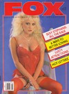 Stephanie Rage magazine cover appearance Fox May 1989