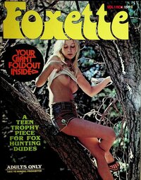 Foxette Vol. 1 # 1 Magazine Back Copies Magizines Mags