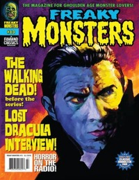 Freaky Monsters # 13 Magazine Back Copies Magizines Mags