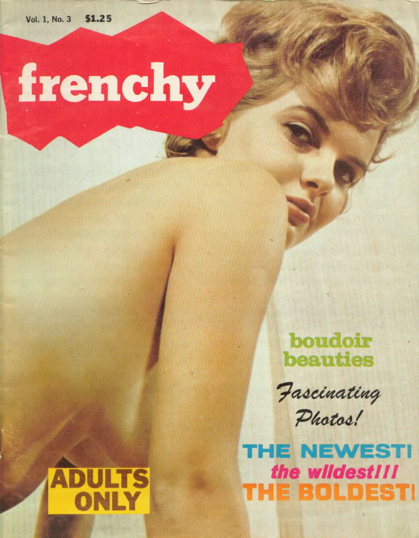 Frenchy Vol. 1 # 3 magazine back issue Frenchy magizine back copy 