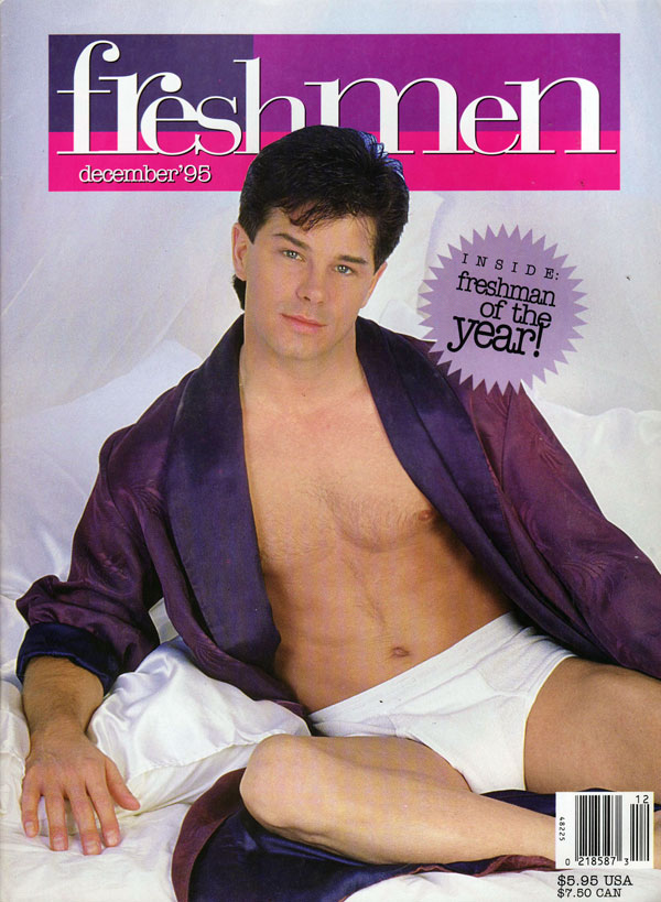 Freshmen December 1995 magazine back issue Freshmen magizine back copy FRESHMEN backissues 1995, magazine for gay men, naked men in hot pictorials, hot hardcore xxx photos