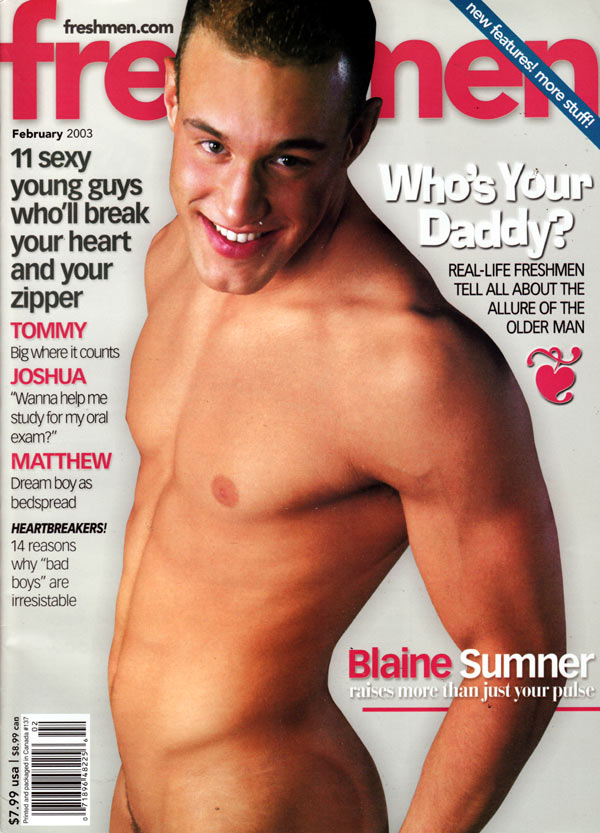 Freshmen February 2003 magazine back issue Freshmen magizine back copy freshmen february 2003 back issue, blaine sumner, 11 sexy young guys nude, hot young boys have sex x