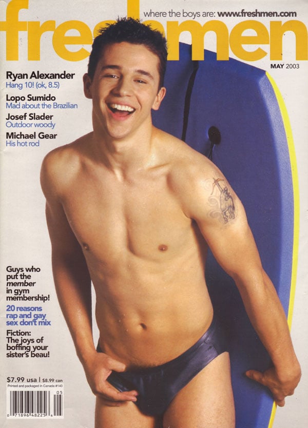 Freshmen May 2003 magazine back issue Freshmen magizine back copy freshmen magazine 2003 back issues hot gay porn manly studs nude anal sex blowjobs xxx sexy buff men