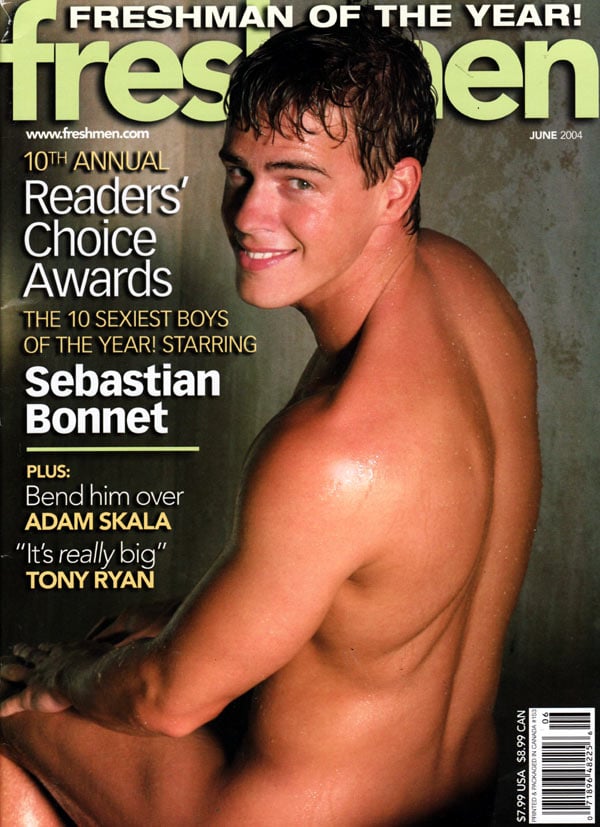 Freshmen June 2004 magazine back issue Freshmen magizine back copy freshmen magazine, freshman of the year, the best gay mag out there, nude hot guys, straight guys na