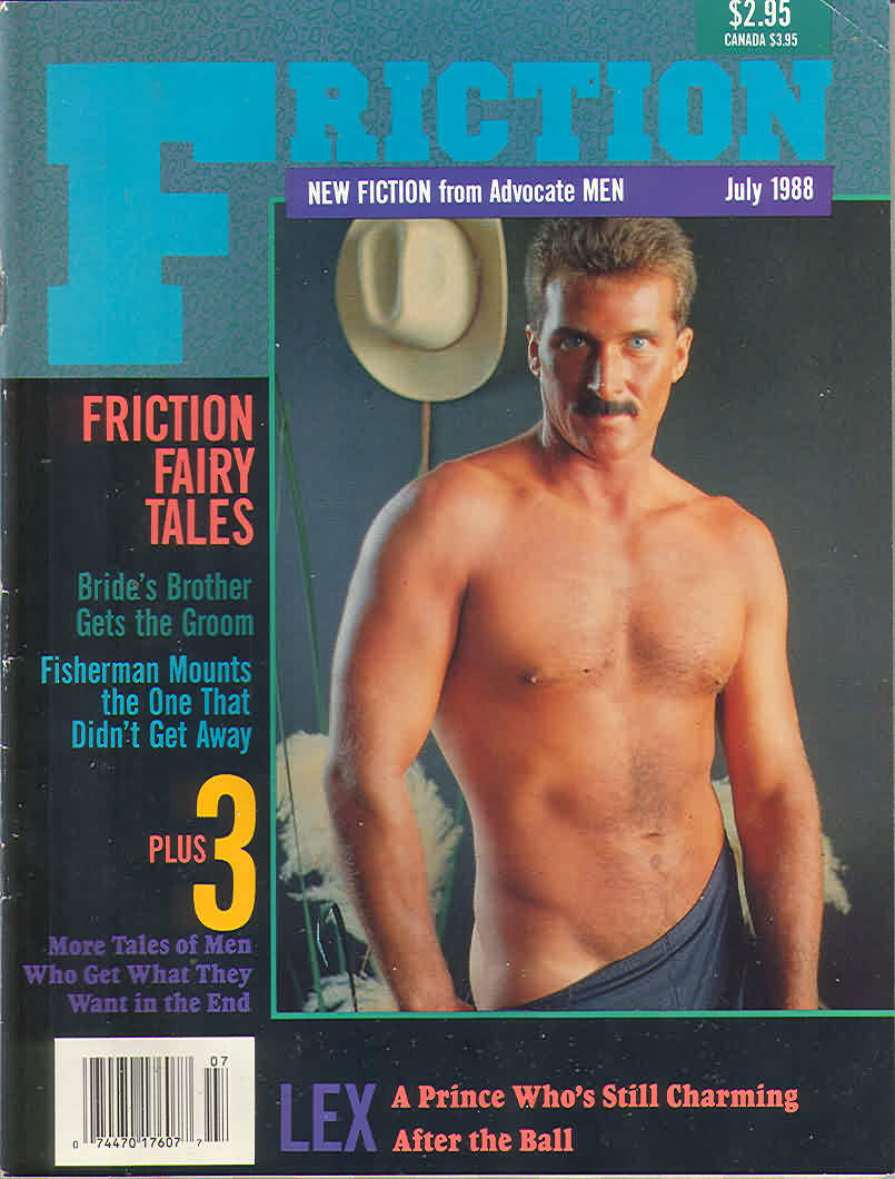 Friction July 1988 magazine back issue Friction magizine back copy 