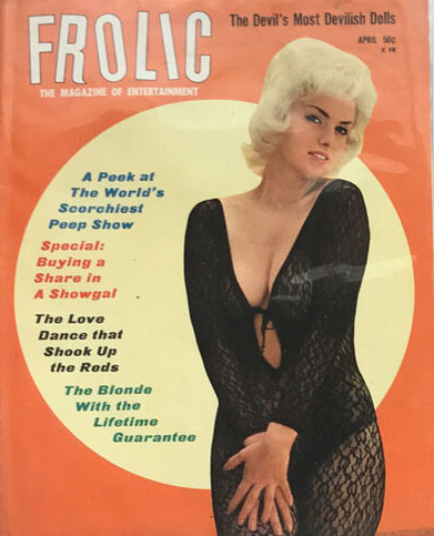 Frolic April 1960 magazine back issue Frolic magizine back copy 