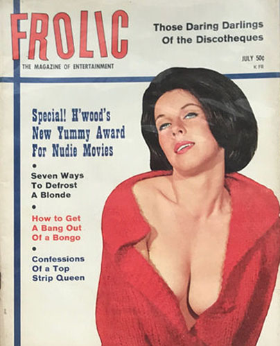 Frolic July 1960 magazine back issue Frolic magizine back copy 