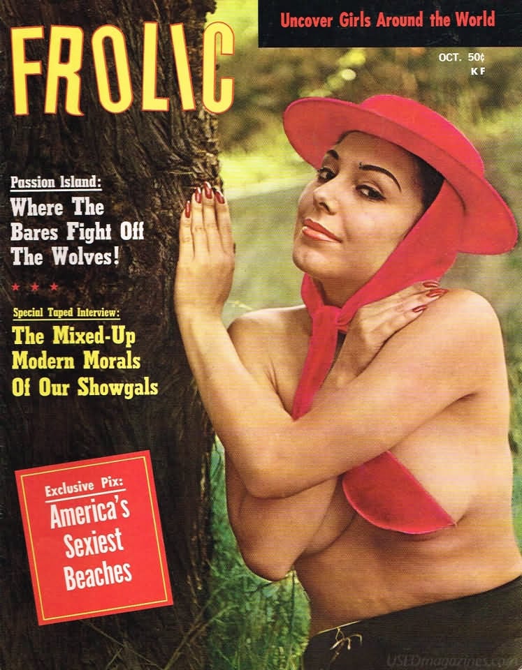 Frolic October 1966 magazine back issue Frolic magizine back copy 