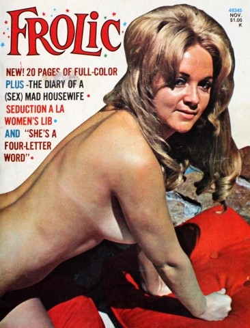 Frolic November 1971 magazine back issue Frolic magizine back copy 