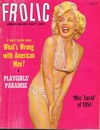 Frolic April 1954 magazine back issue cover image