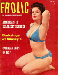 Frolic June 1957 magazine back issue cover image