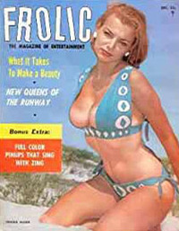 Frolic December 1957 magazine back issue cover image