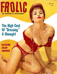 Frolic October 1960 magazine back issue cover image