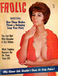 Frolic April 1968 Magazine Back Copies Magizines Mags