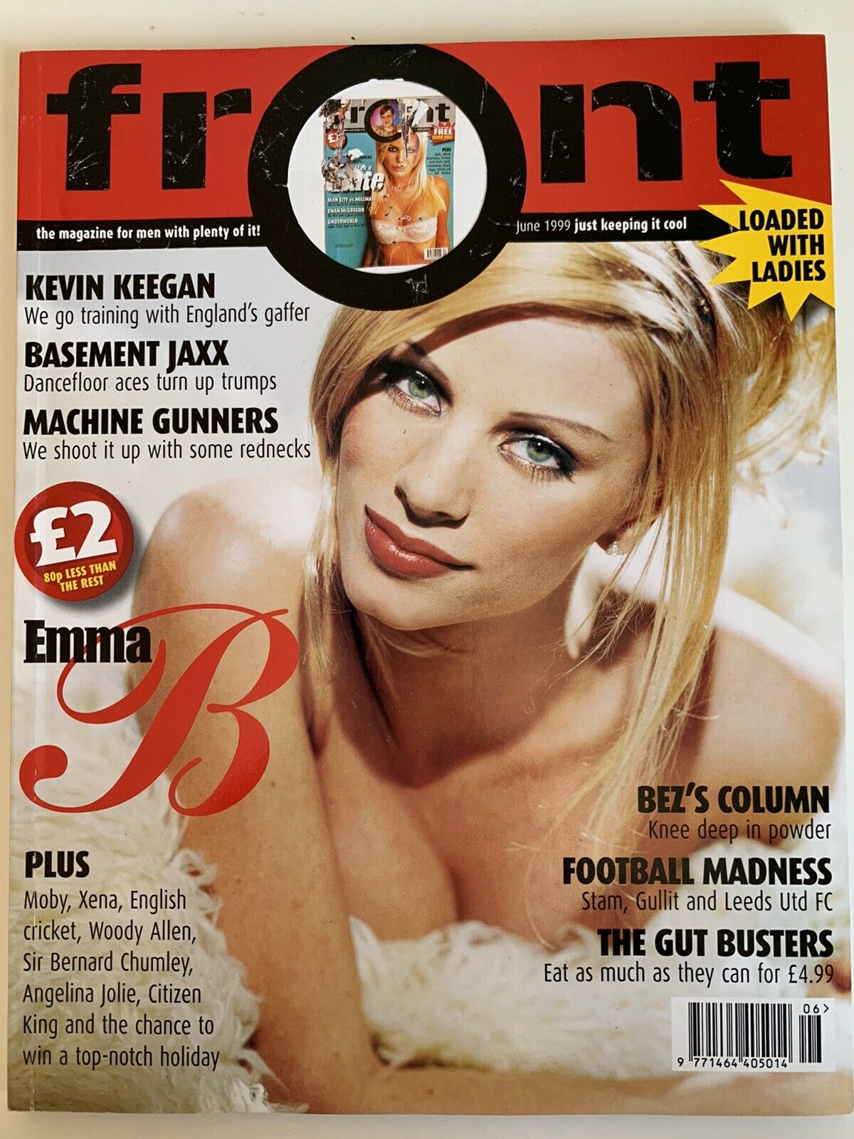 Front # 8, June 1999 magazine back issue Front magizine back copy 