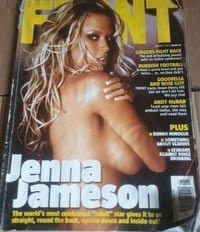 Jenna Jameson magazine cover appearance Front # 75, January 2005