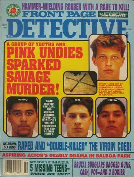 Front Page Detective September 1995, , Hammer - Wielding Robber With A Rage To Kill!
